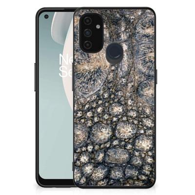 OnePlus Nord N100 Dierenprint Telefoonhoesje Krokodillenprint