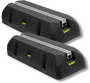 Opstelbalken voor airco - Canalit - Rubber - 1000 x 160 x 110 mm - Verpakking 2 stuks