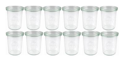 WECK 760 Mini-stormglas 12 stuks 160 ml zonder ringen en klemmen