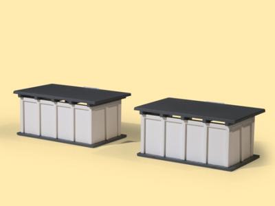 Auhagen 11419 H0 Bushaltes