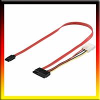 goobay S-ATA 2-in-1 Datakabel + Stroomadapter - thumbnail