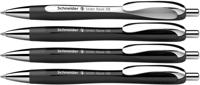Schneider Schreibgeräte Slider Rave XB 132584 Balpen 0.7 mm Kleur inkt: Blauw 4 stuk(s) - thumbnail