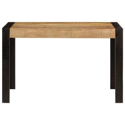 Eettafel 120x60x76 cm massief mangohout