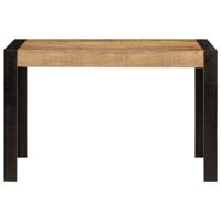 Eettafel 120x60x76 cm massief mangohout - thumbnail