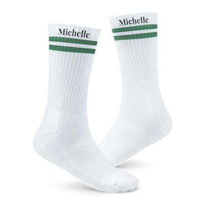 Sportsokken met naam - Groen - 37-41 Sportsokken met naam - Groen - 37-41