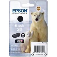 Epson C13T26014022 6.2ml 220pagina's Zwart inktcartridge - thumbnail