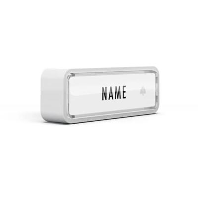 m-e modern-electronics 41150 Complete set voor Draadloze deurbel Met naambord