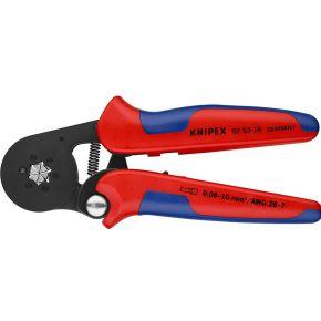 Knipex Zelfinstellende krimptang voor adereindhulzen gebruineerd 180 mm - 975314 Knipex Zelfinstellende krimptang voor adereindhulzen gebruineerd 180 mm - 975314