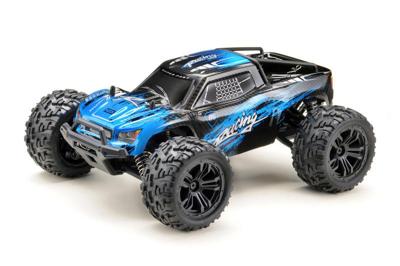 Absima Truck Racing Zwart/blauw 1:14 RC auto Elektro Monstertruck 4WD RTR 2,4 GHz