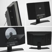 Denver MC-5220 Stereoset AUX, CD, FM Wandmontage Zwart - thumbnail