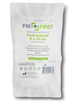 Snelverband fixfirst gerold 8x10cm