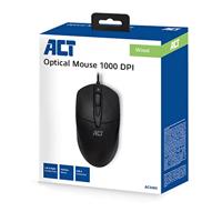ACT AC5005 Optische Muis | Bekabeld | USB | 1000 dpi | Links- en Rechtshandig |Zwart - thumbnail