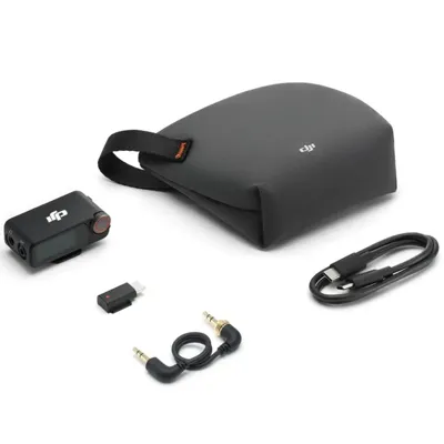 Draadloze microfoonontvanger - DJI - Mic 3 - Ontvanger (RX) - 1,1 inch AMOLED-touchscreen