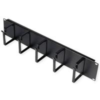 ROLINE 19-inch rangeerpaneel 2 U, 85x60mm zwart - thumbnail