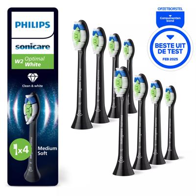 Philips Optimal White HX6068/88 Set van 8 opzetborstels