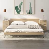 Nachtkastjes 2 st 40x36x65 cm sonoma eikenkleurig - thumbnail