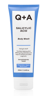 Q+A Bodywash salicylic acid 250 Milliliter Q+A Bodywash salicylic acid 250 Milliliter