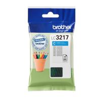 Compatibele inktcartridge Brother LC-3217C Cyaan - thumbnail