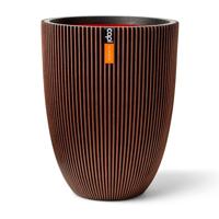 Capi Europe Vaas elegant laag Groove NL - 46x58 - Koper - thumbnail