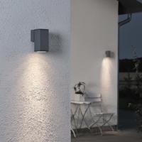 Konstsmide Monza 7908-370 Buitenlamp (wand) Halogeen GU10 35 W Antraciet - thumbnail