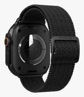 Vonmählen Woven Loop For Apple Watch 44 - 45 - 46 - 49mm One Size All Black - thumbnail