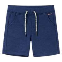 VidaXL Kindershorts met trekkoord 128 donkerblauw - thumbnail