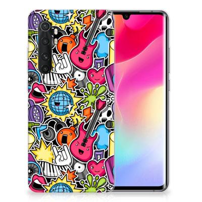 Xiaomi Mi Note 10 Lite Silicone Back Cover Punk Rock Xiaomi Mi Note 10 Lite Silicone Back Cover Punk Rock