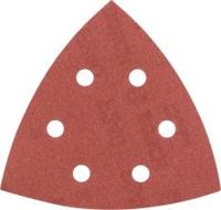 Bosch Accessories 2609256A59 Deltaschuurpapier Met klittenband, Geperforeerd Korrelgrootte (num) 240 Hoekmaat 105 mm 5 stuk(s) - thumbnail