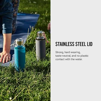 Black+Blum Glazen Waterfles - 0.6Ltr - Oceaan Black+Blum Glazen Waterfles - 0.6Ltr - Oceaan