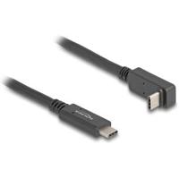DeLOCK 80034 USB-kabel USB 3.2 Gen 2 (3.1 Gen 2) 1 m USB C Zwart - thumbnail