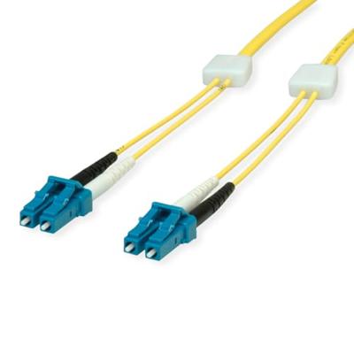 saCon glasvezel LED patchkabel duplex 9/125µm OS2, LC/LC, geel, 3 m saCon glasvezel LED patchkabel duplex 9/125µm OS2, LC/LC, geel, 3 m