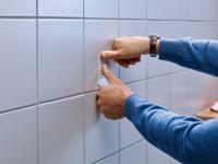77767 Zelfklevende spijker verstelbaar Wit - thumbnail