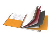 Oxford INTERNATIONAL filingbook, 200 bladzijden,ft A4+, geruit 5 mm - thumbnail