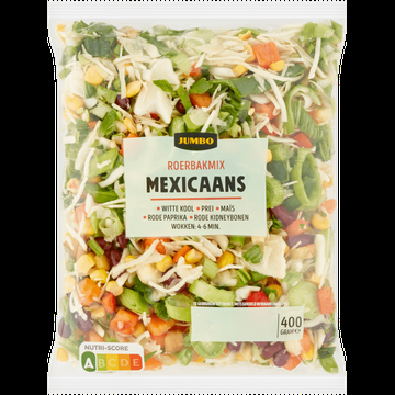 Jumbo Roerbakmix Mexicaans 400 g