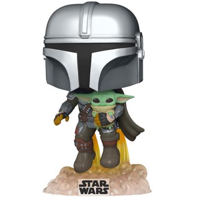 Star Wars the Mandalorian Funko Pop Vinyl: The Mandalorian with the Child