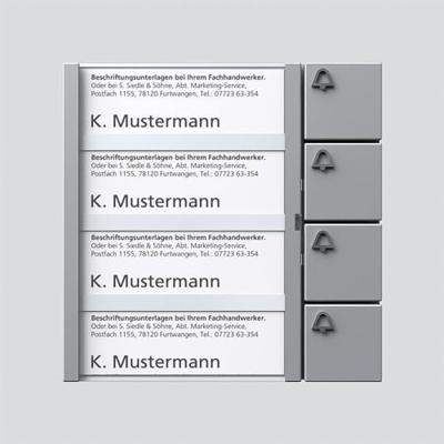 Siedle 200035528-00 Functiemodule voor Accessoires voor deurintercom Zilver