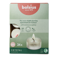 Bolsius clearcup theelicht 24 stuks - thumbnail