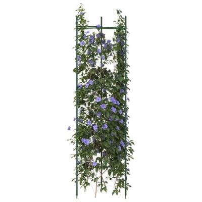 VidaXL Tomatenkooi 2 st 116 cm staal en polypropeen VidaXL Tomatenkooi 2 st 116 cm staal en polypropeen