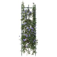 VidaXL Tomatenkooi 2 st 116 cm staal en polypropeen - thumbnail