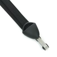 Qibbel Widek veiligheidsbinder haak rvs zwart uni - thumbnail