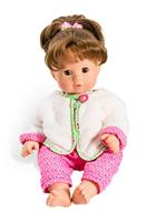 Heless Poppen jas omkeerbaar met broek, 38-45 cm - thumbnail