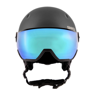 Sinner Titan Visor Helm Matte Dark Grey L