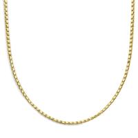 Ketting Ankerschakel geelgoud 3,5 mm 44 cm - thumbnail