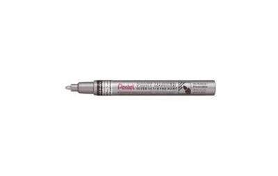 Viltstift pentel msp10 rond 1.5mm zilver Viltstift pentel msp10 rond 1.5mm zilver