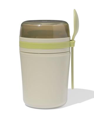 HEMA Yoghurtbeker to go 420ml groen (groen)