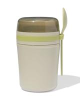 HEMA Yoghurtbeker to go 420ml groen (groen) - thumbnail