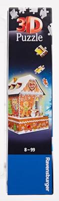 Ravensburger puzzel 216 stukjes 3D gingerbread house - night edition