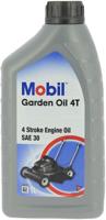 Motoroliecontainer - MOBIL - M-GARDEN 4T SAE30 - 1 L - 4 seizoenen - thumbnail