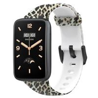 By Qubix - Siliconen bandje met print - Luipaard - Compatible met Xiaomi Smart band 7 Pro - Compatible Xiaomi bandje - thumbnail