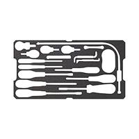 Bahco inlay koffer ergo schroevendraaier | FF2B14 - thumbnail